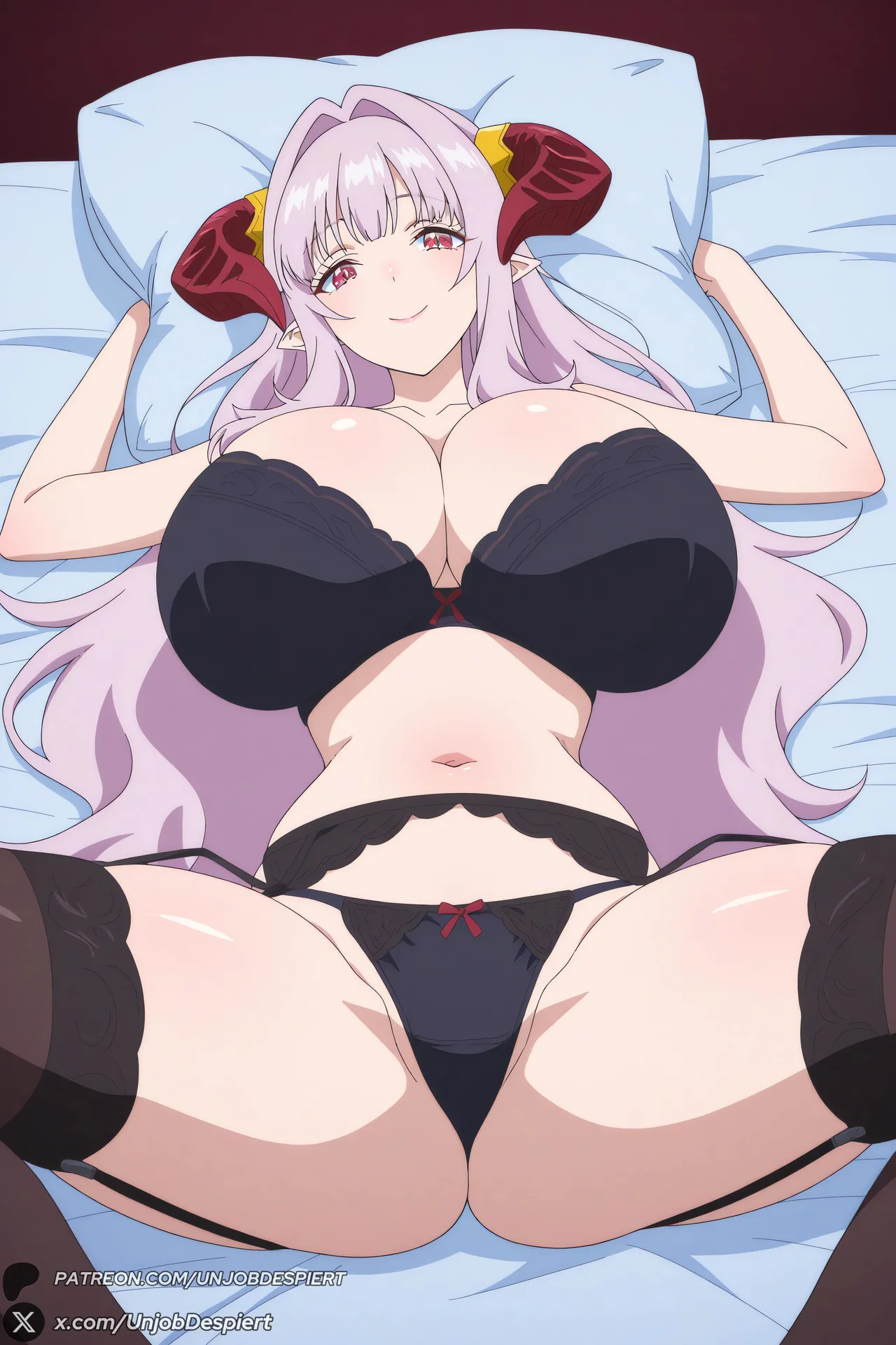 UnjobDespiert Lilim Zebul Kanan-sama Wa Akumade Choroi ZIP Patreon - Image 142