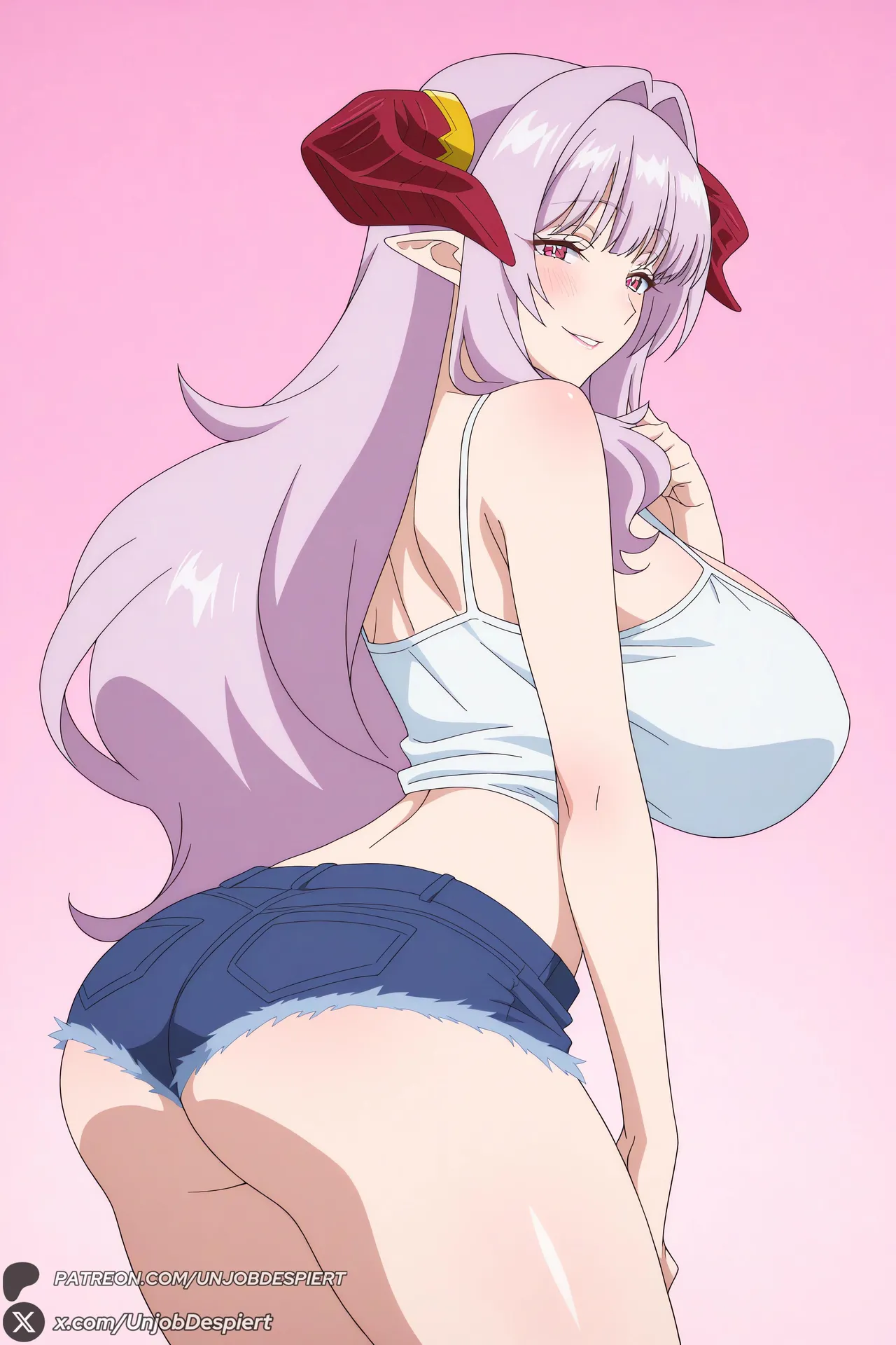 UnjobDespiert Lilim Zebul Kanan-sama Wa Akumade Choroi ZIP Patreon - Image 145