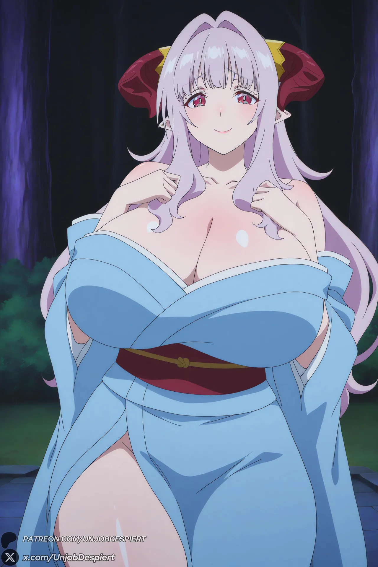 UnjobDespiert Lilim Zebul Kanan-sama Wa Akumade Choroi ZIP Patreon - Image 158