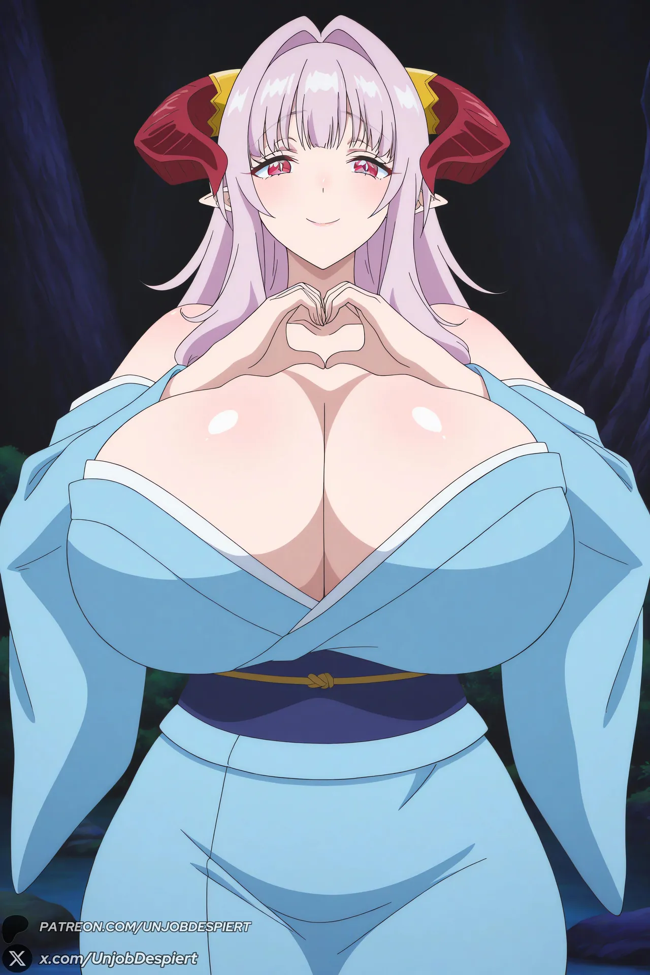 UnjobDespiert Lilim Zebul Kanan-sama Wa Akumade Choroi ZIP Patreon - Image 164