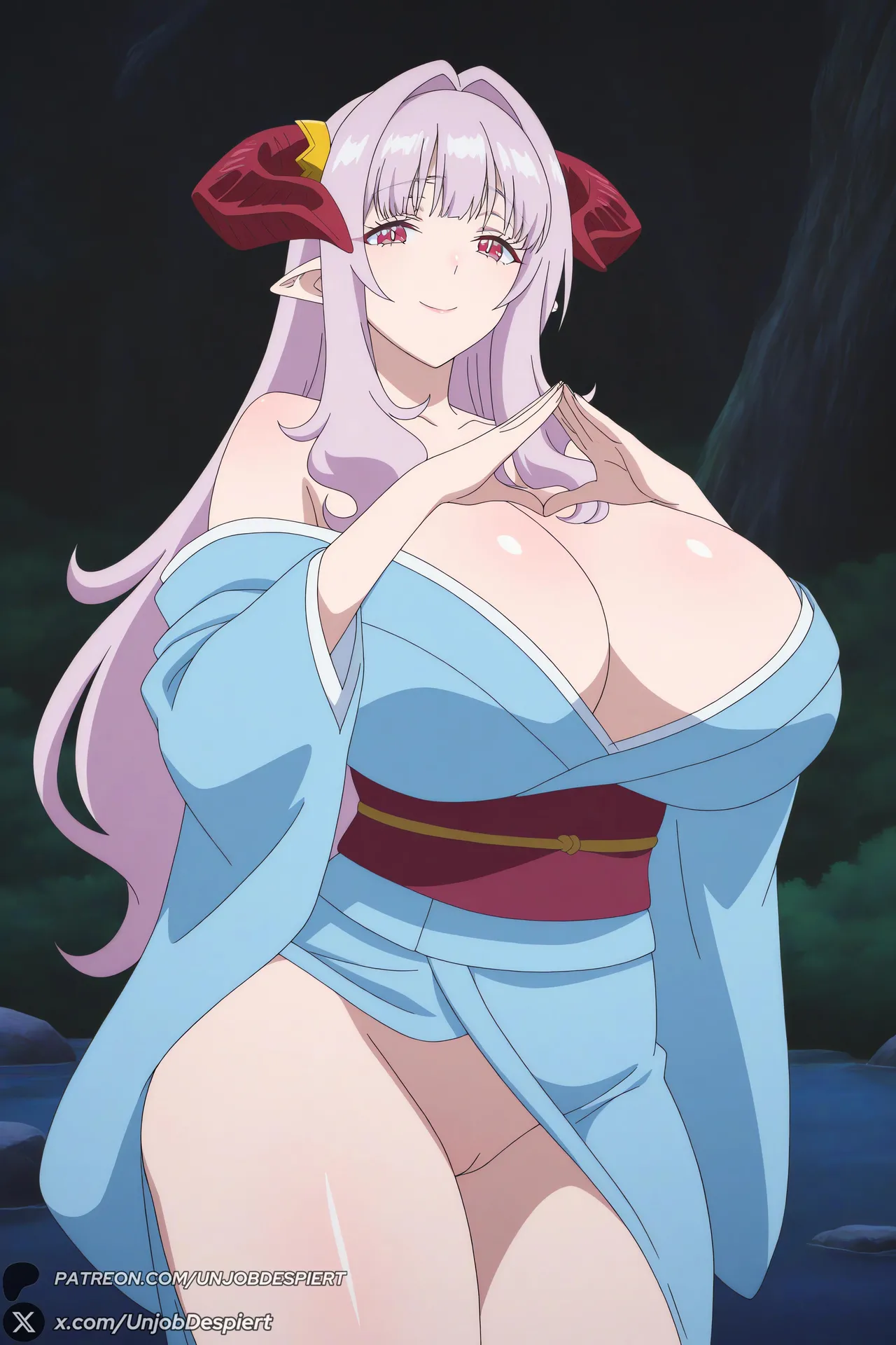 UnjobDespiert Lilim Zebul Kanan-sama Wa Akumade Choroi ZIP Patreon - Image 169