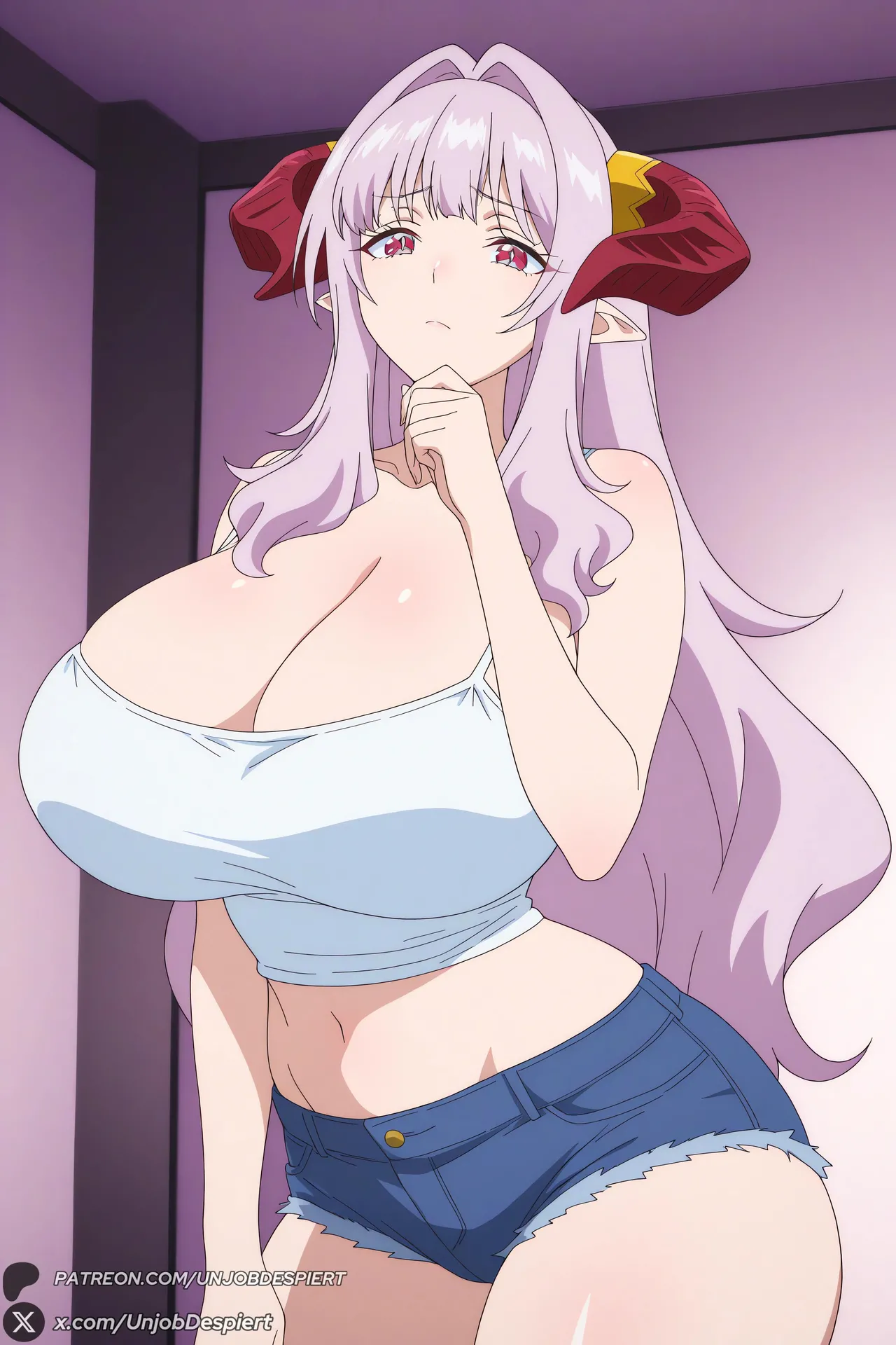 UnjobDespiert Lilim Zebul Kanan-sama Wa Akumade Choroi ZIP Patreon - Image 17