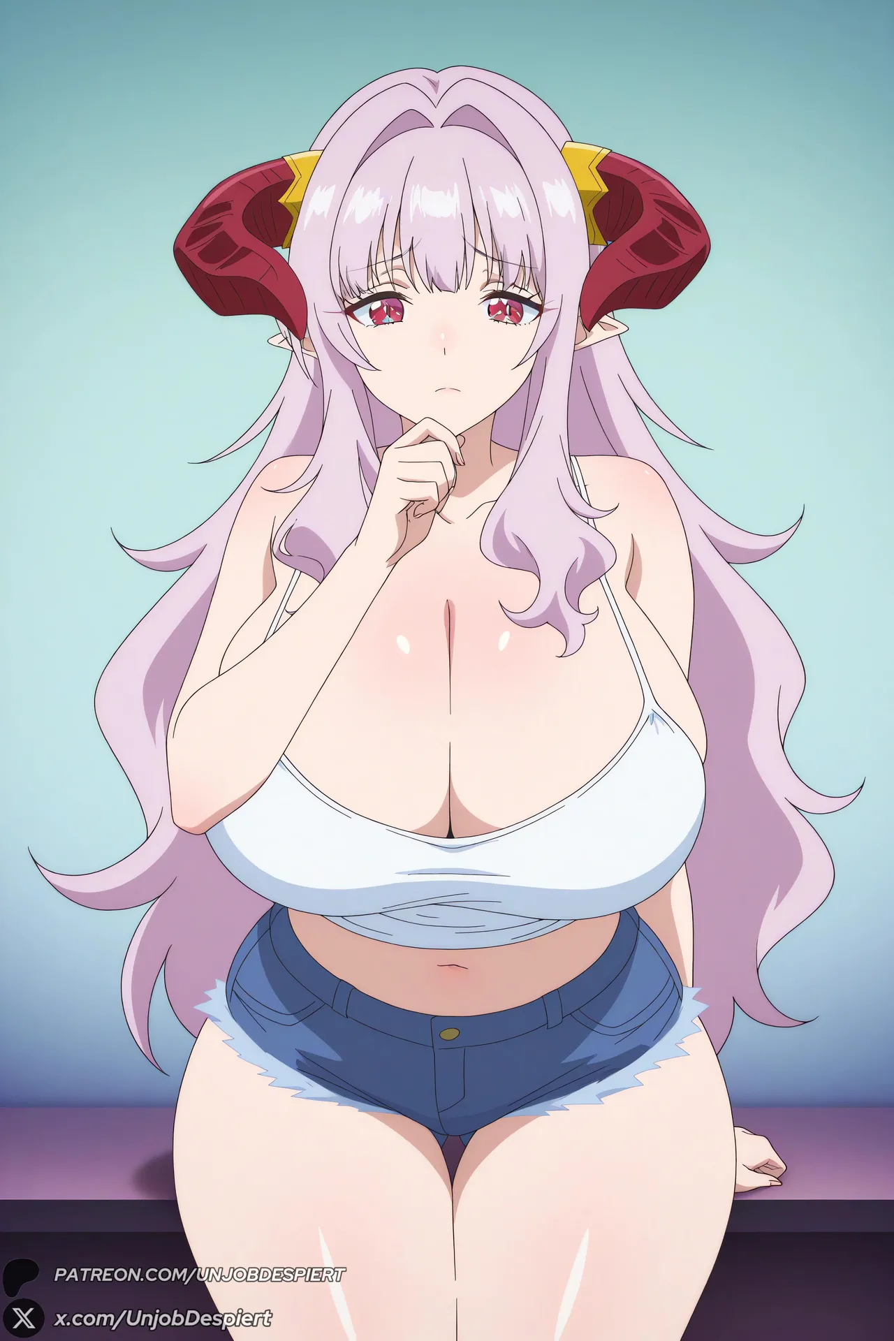 UnjobDespiert Lilim Zebul Kanan-sama Wa Akumade Choroi ZIP Patreon - Image 18