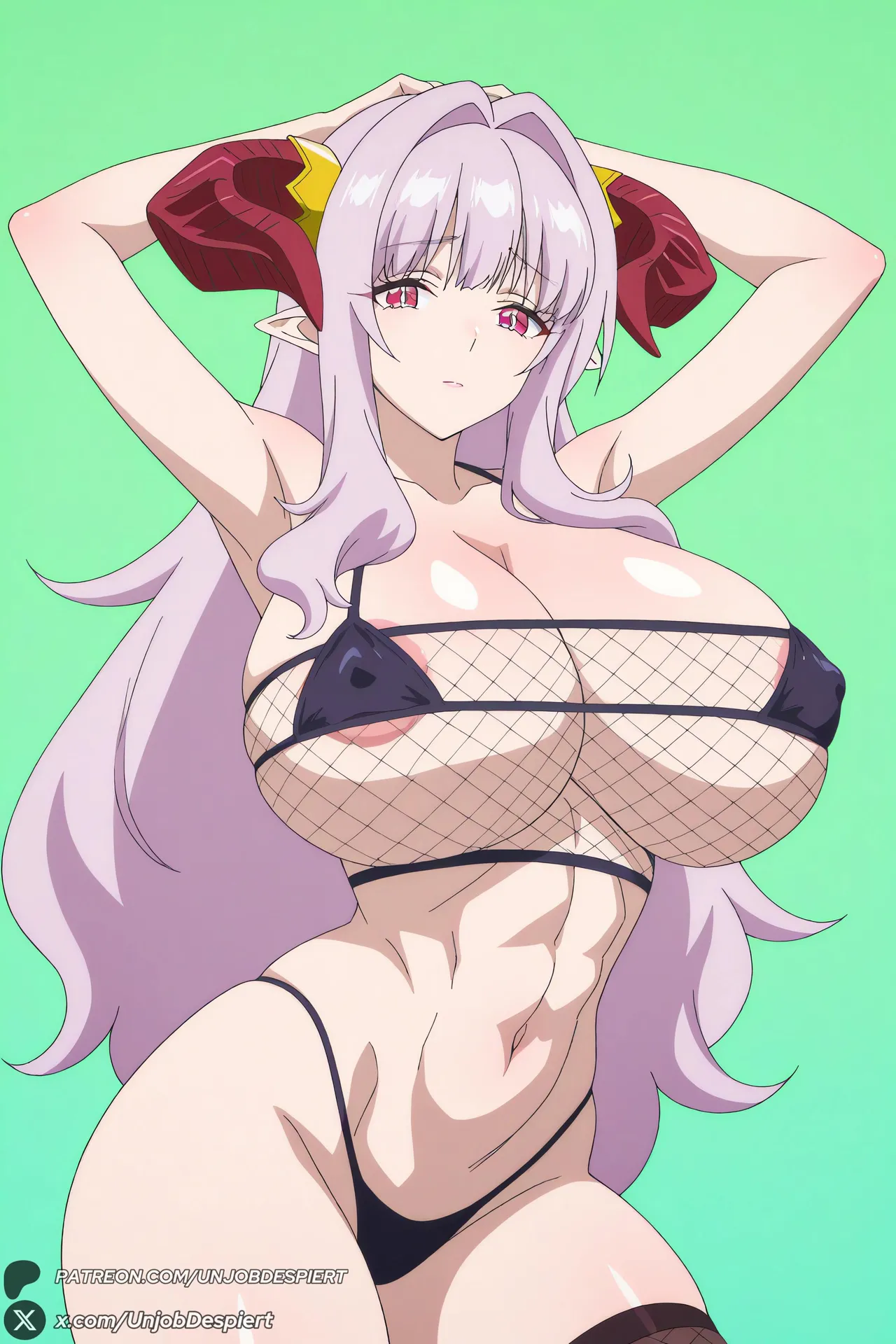 UnjobDespiert Lilim Zebul Kanan-sama Wa Akumade Choroi ZIP Patreon - Image 187