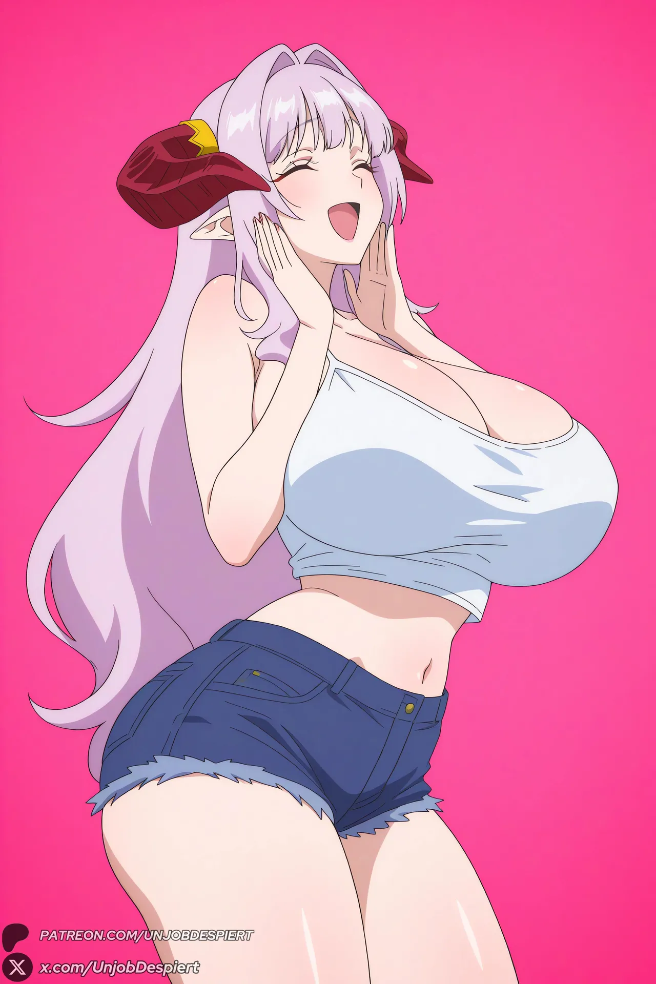 UnjobDespiert Lilim Zebul Kanan-sama Wa Akumade Choroi ZIP Patreon - Image 19