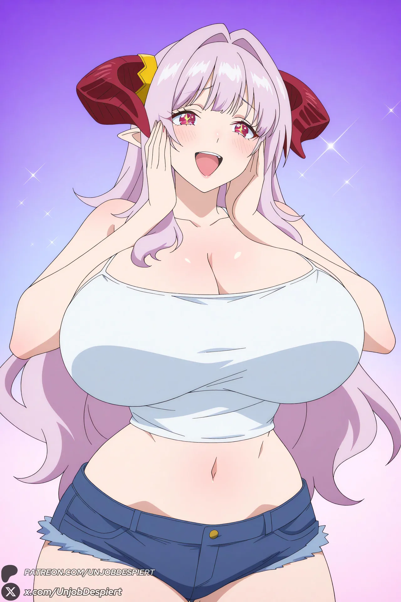 UnjobDespiert Lilim Zebul Kanan-sama Wa Akumade Choroi ZIP Patreon - Image 2