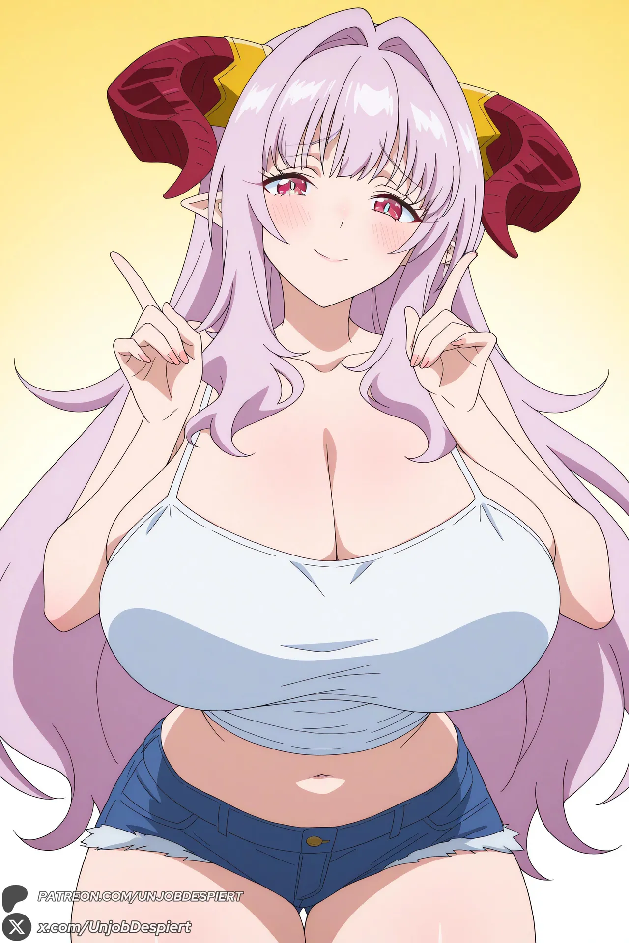 UnjobDespiert Lilim Zebul Kanan-sama Wa Akumade Choroi ZIP Patreon - Image 22