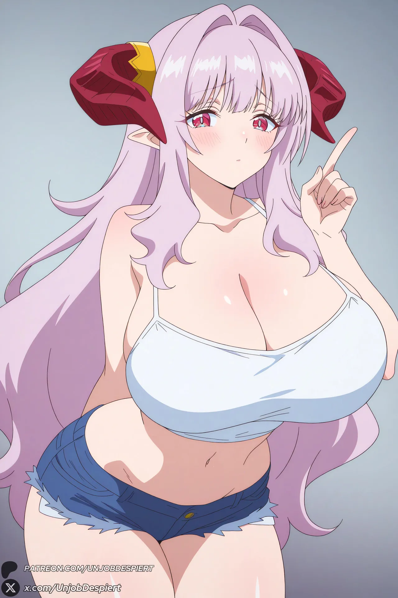 UnjobDespiert Lilim Zebul Kanan-sama Wa Akumade Choroi ZIP Patreon - Image 23
