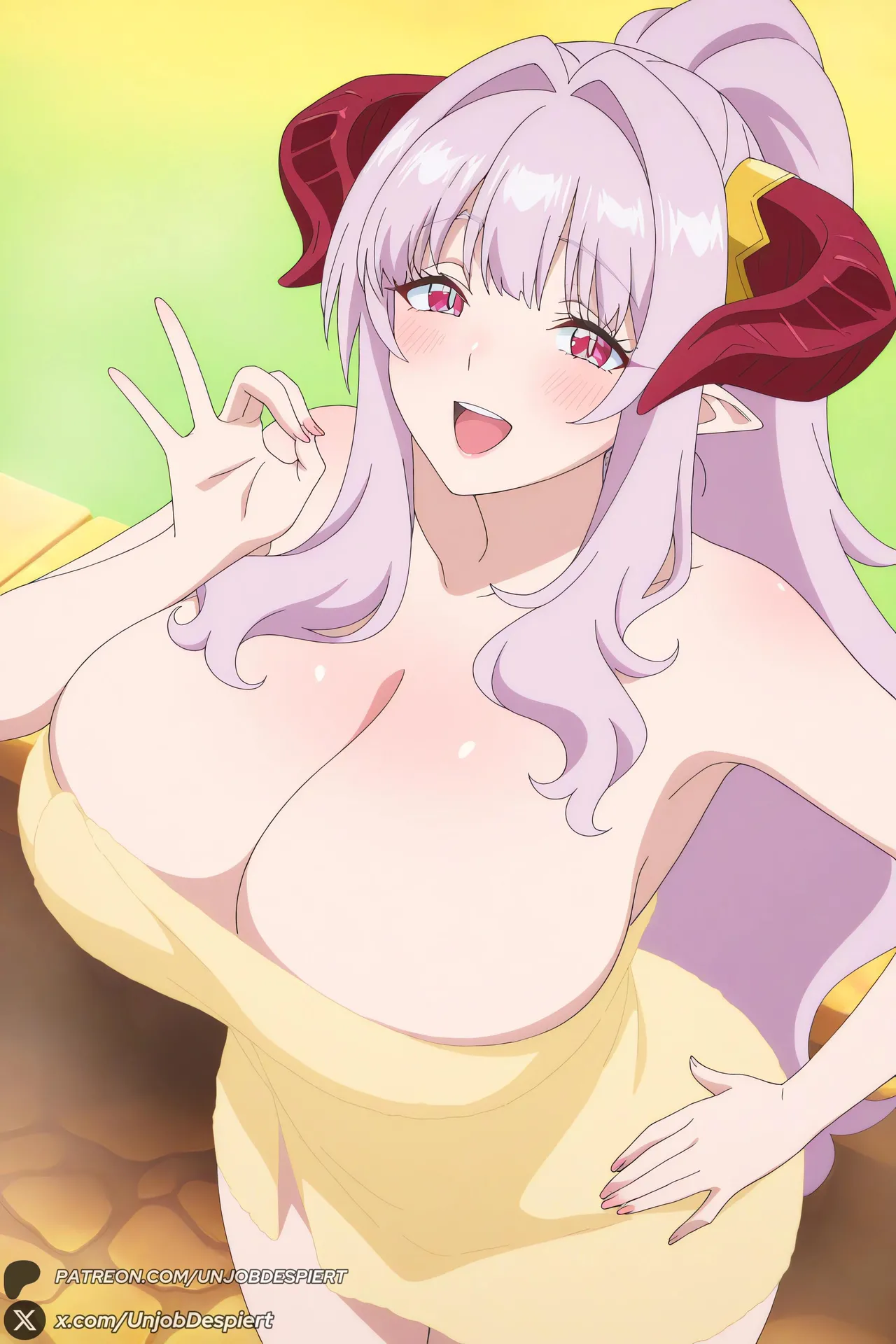 UnjobDespiert Lilim Zebul Kanan-sama Wa Akumade Choroi ZIP Patreon - Image 242
