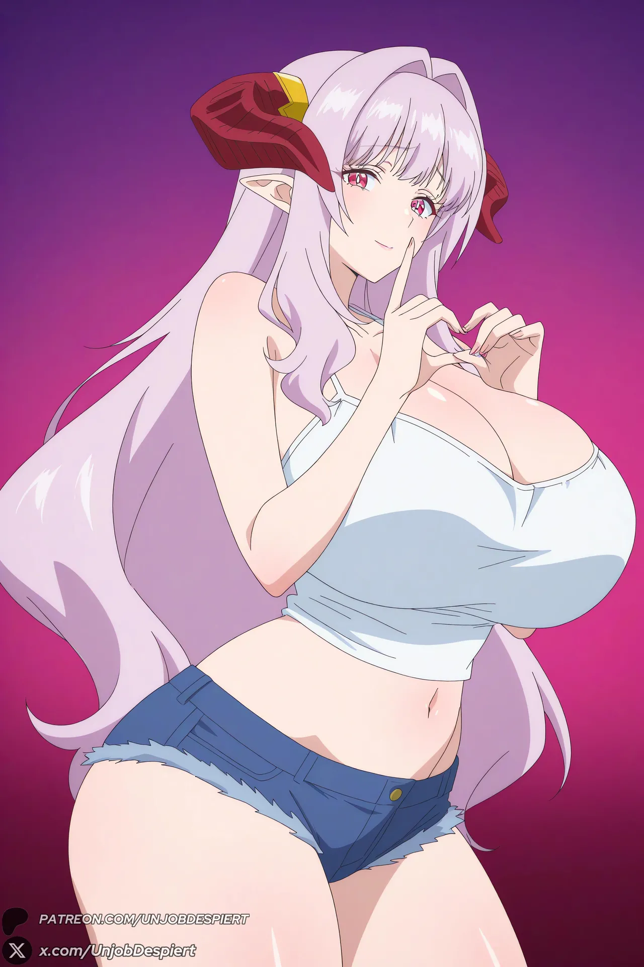 UnjobDespiert Lilim Zebul Kanan-sama Wa Akumade Choroi ZIP Patreon - Image 27