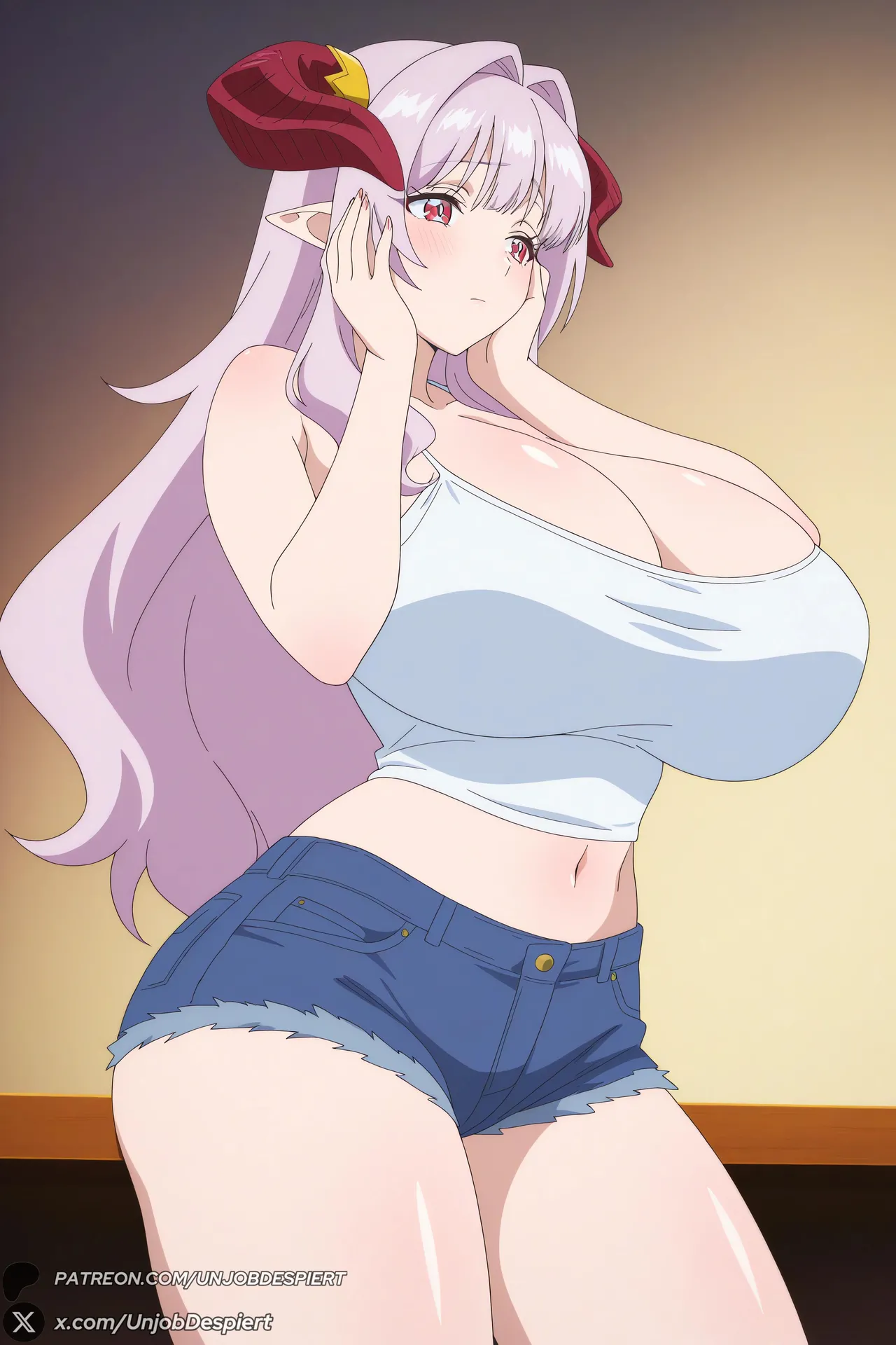 UnjobDespiert Lilim Zebul Kanan-sama Wa Akumade Choroi ZIP Patreon - Image 31