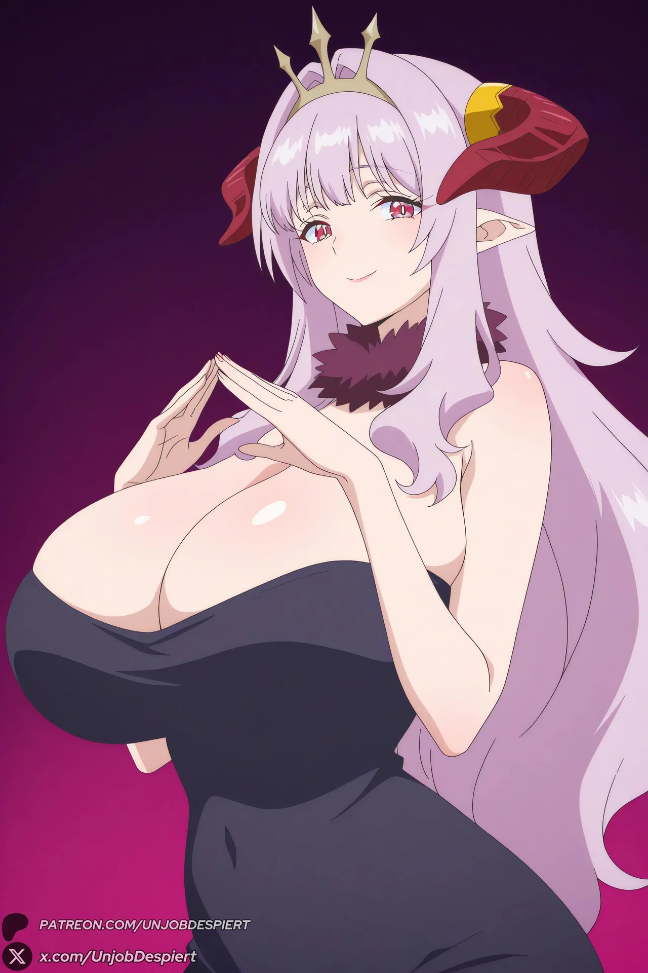 UnjobDespiert Lilim Zebul Kanan-sama Wa Akumade Choroi ZIP Patreon - Image 35