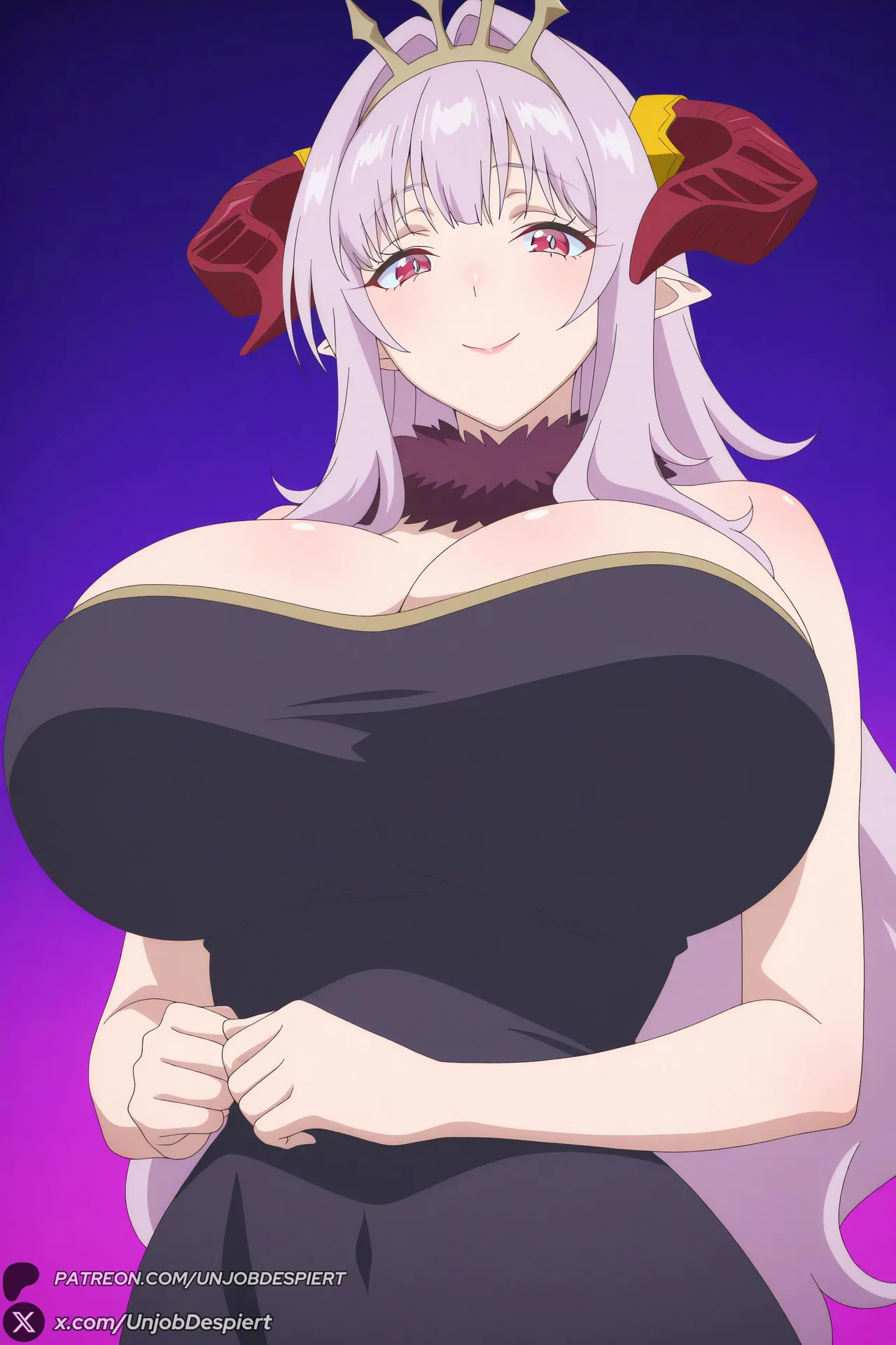 UnjobDespiert Lilim Zebul Kanan-sama Wa Akumade Choroi ZIP Patreon - Image 61