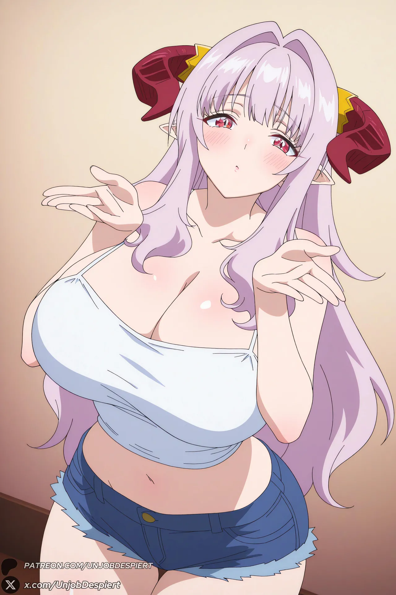 UnjobDespiert Lilim Zebul Kanan-sama Wa Akumade Choroi ZIP Patreon - Image 66