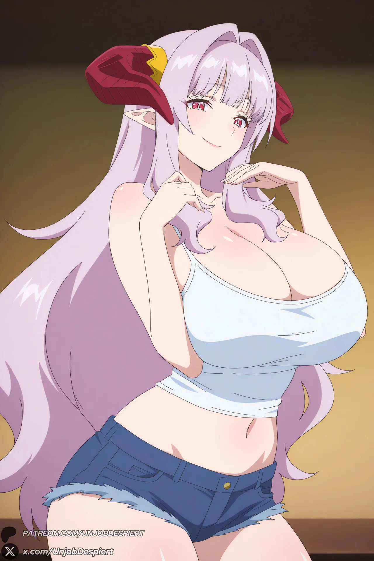UnjobDespiert Lilim Zebul Kanan-sama Wa Akumade Choroi ZIP Patreon - Image 7