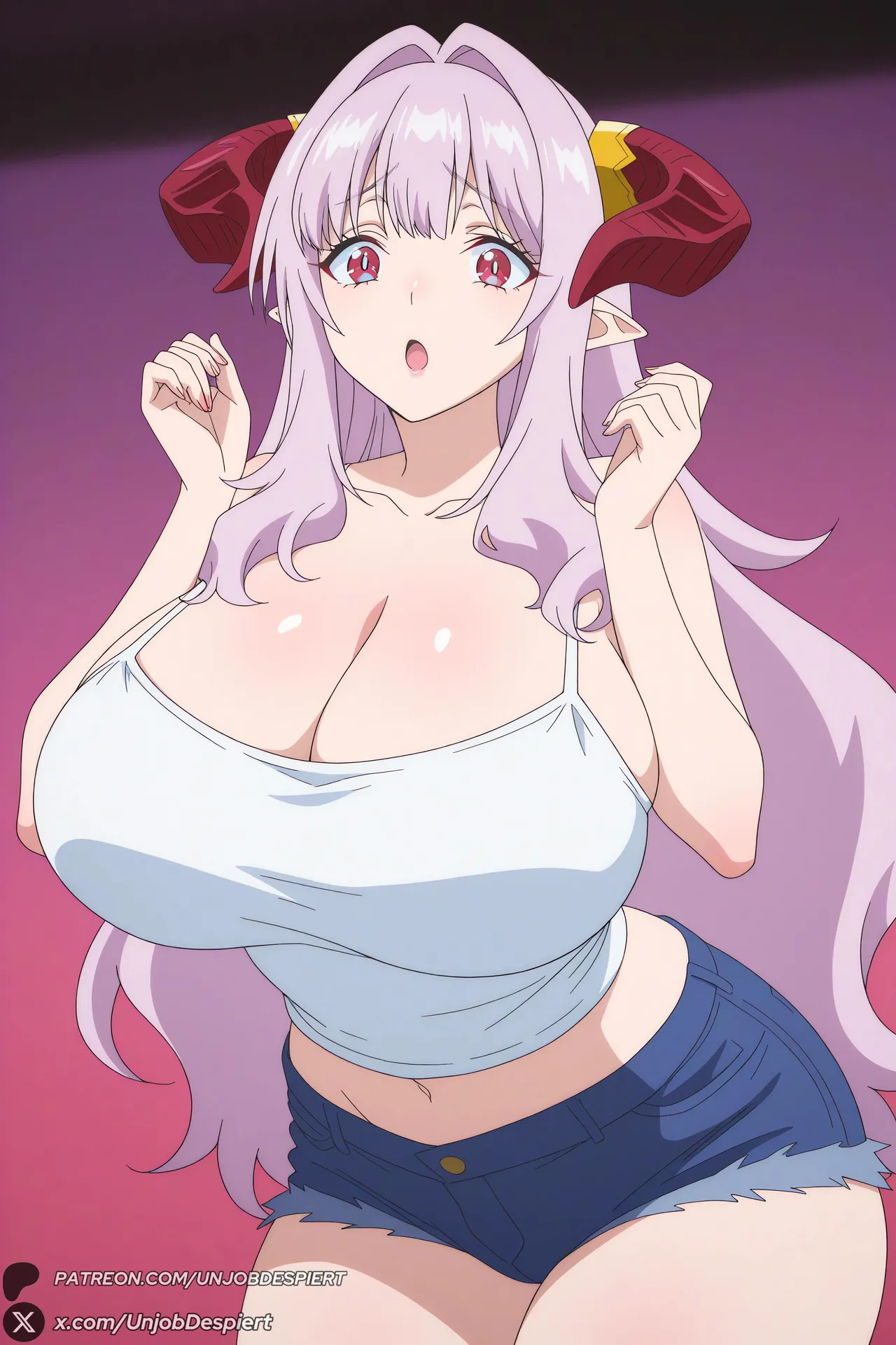 UnjobDespiert Lilim Zebul Kanan-sama Wa Akumade Choroi ZIP Patreon - Image 72