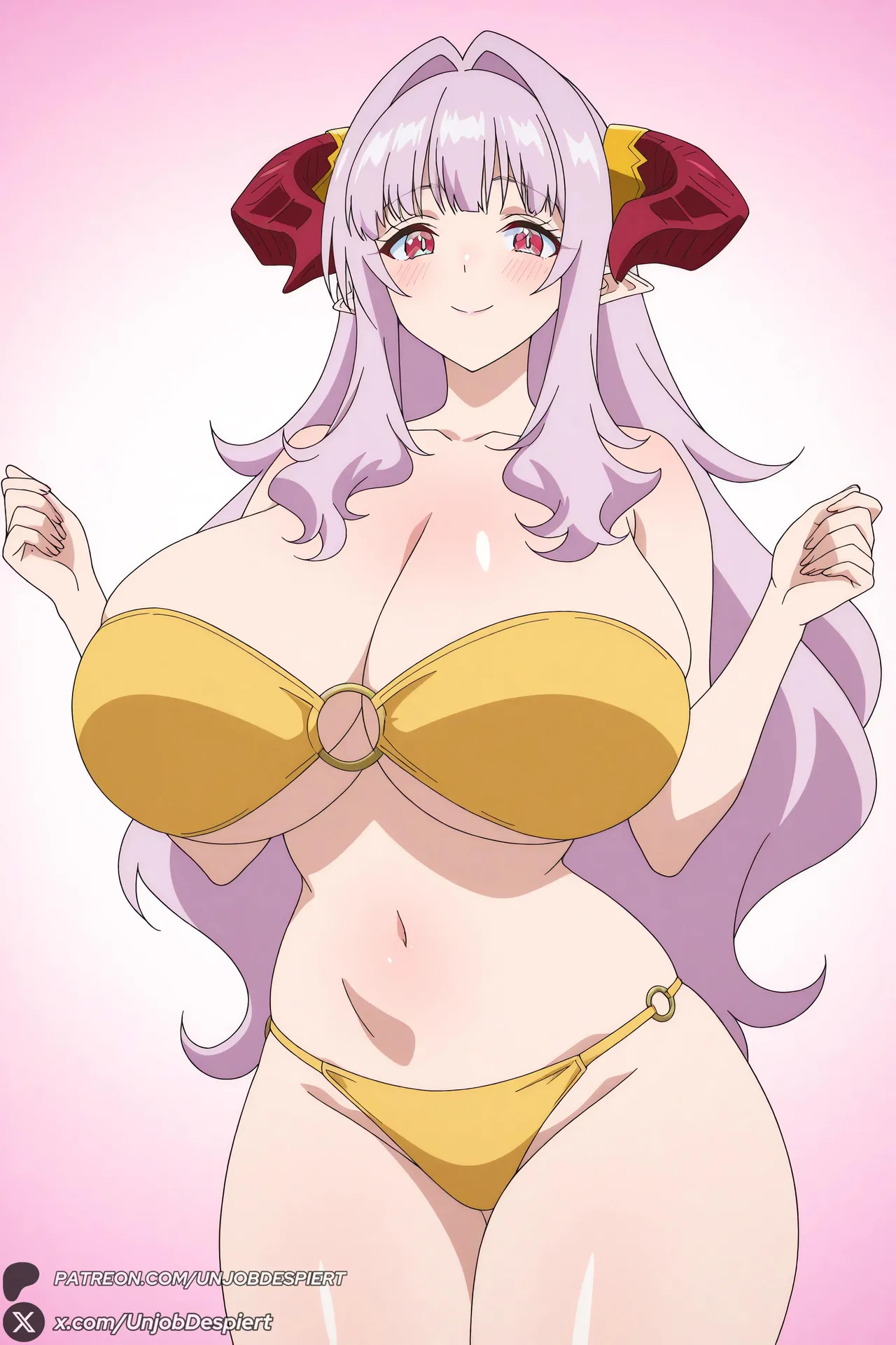 UnjobDespiert Lilim Zebul Kanan-sama Wa Akumade Choroi ZIP Patreon - Image 73