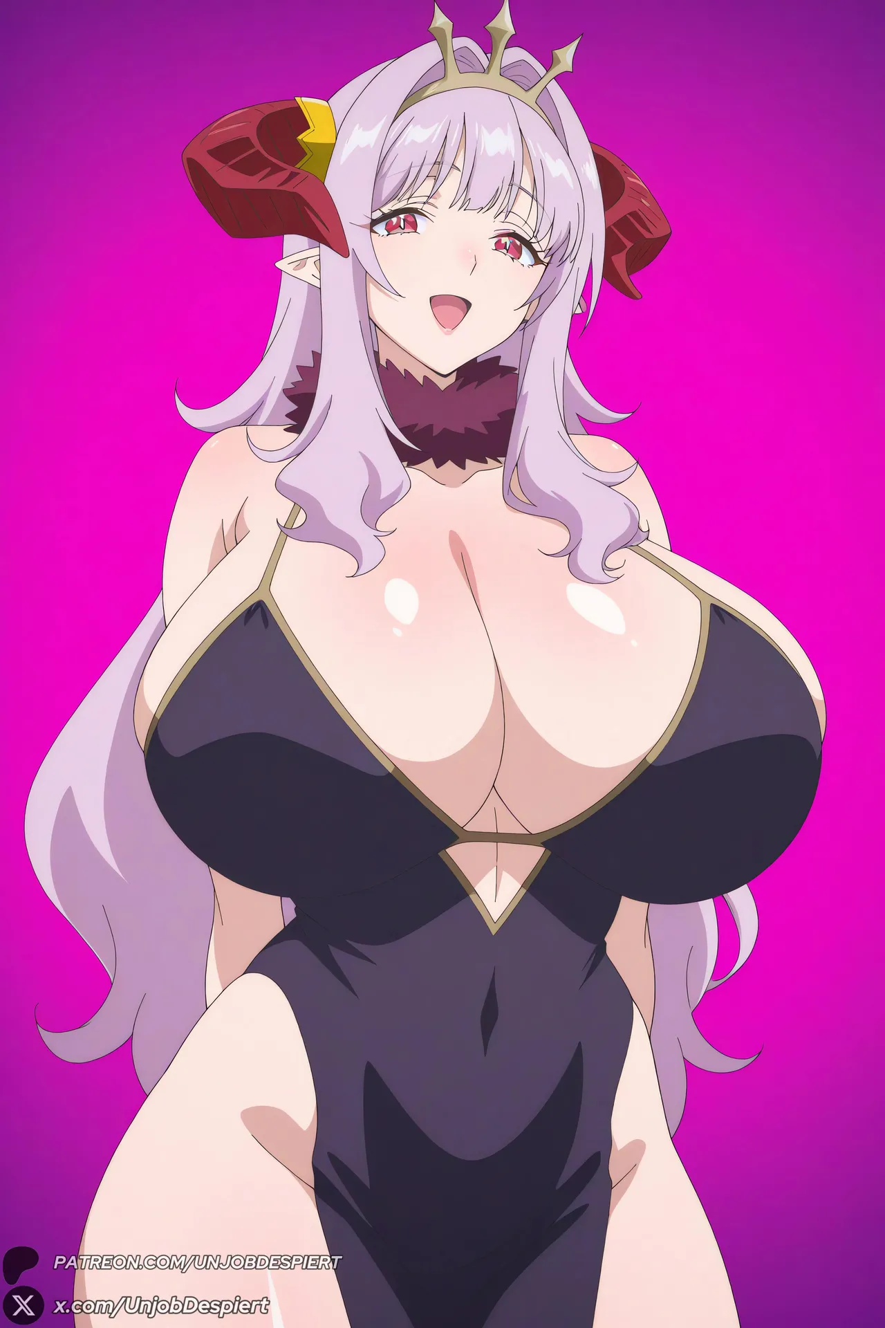 UnjobDespiert Lilim Zebul Kanan-sama Wa Akumade Choroi ZIP Patreon - Image 80