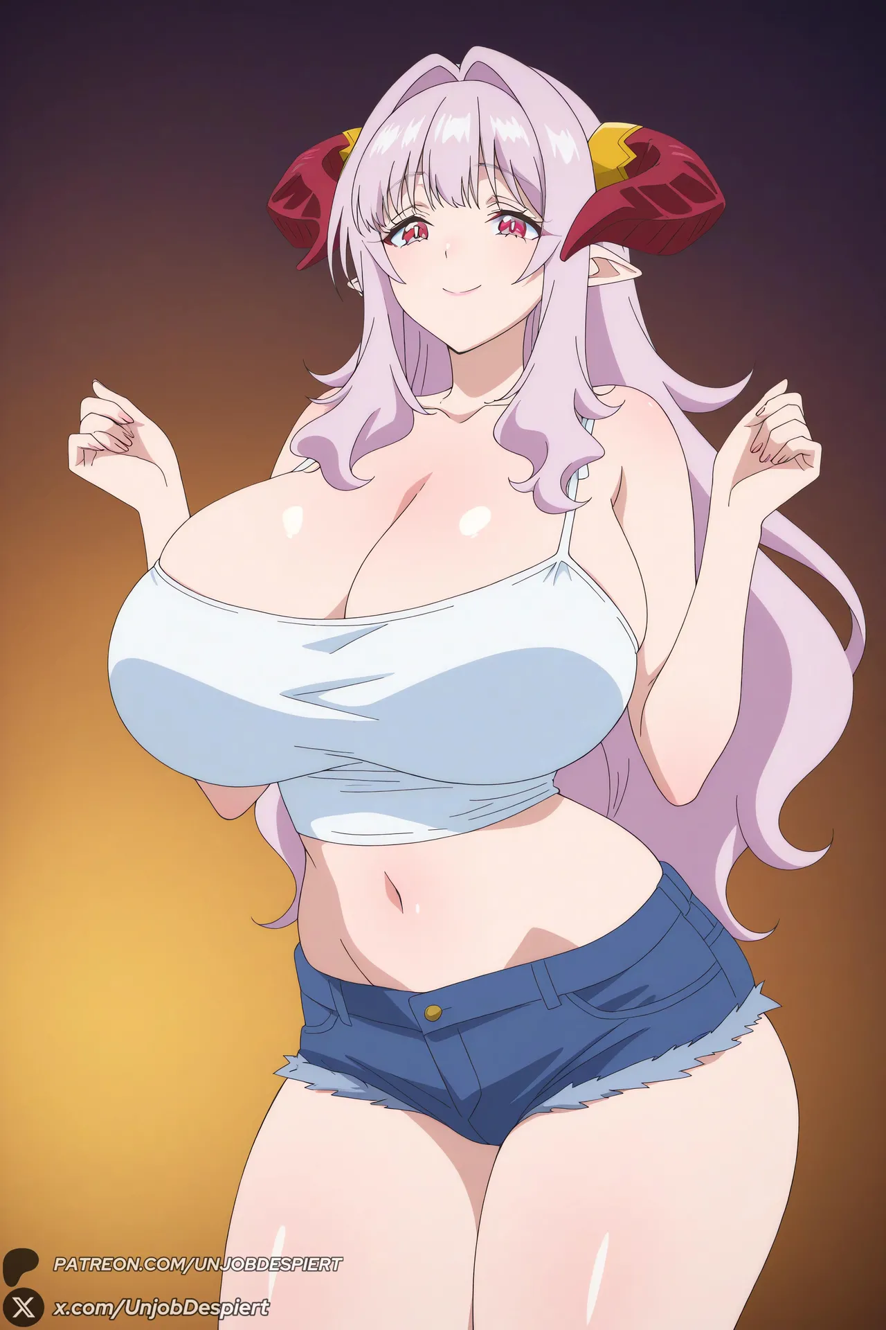 UnjobDespiert Lilim Zebul Kanan-sama Wa Akumade Choroi ZIP Patreon - Image 87