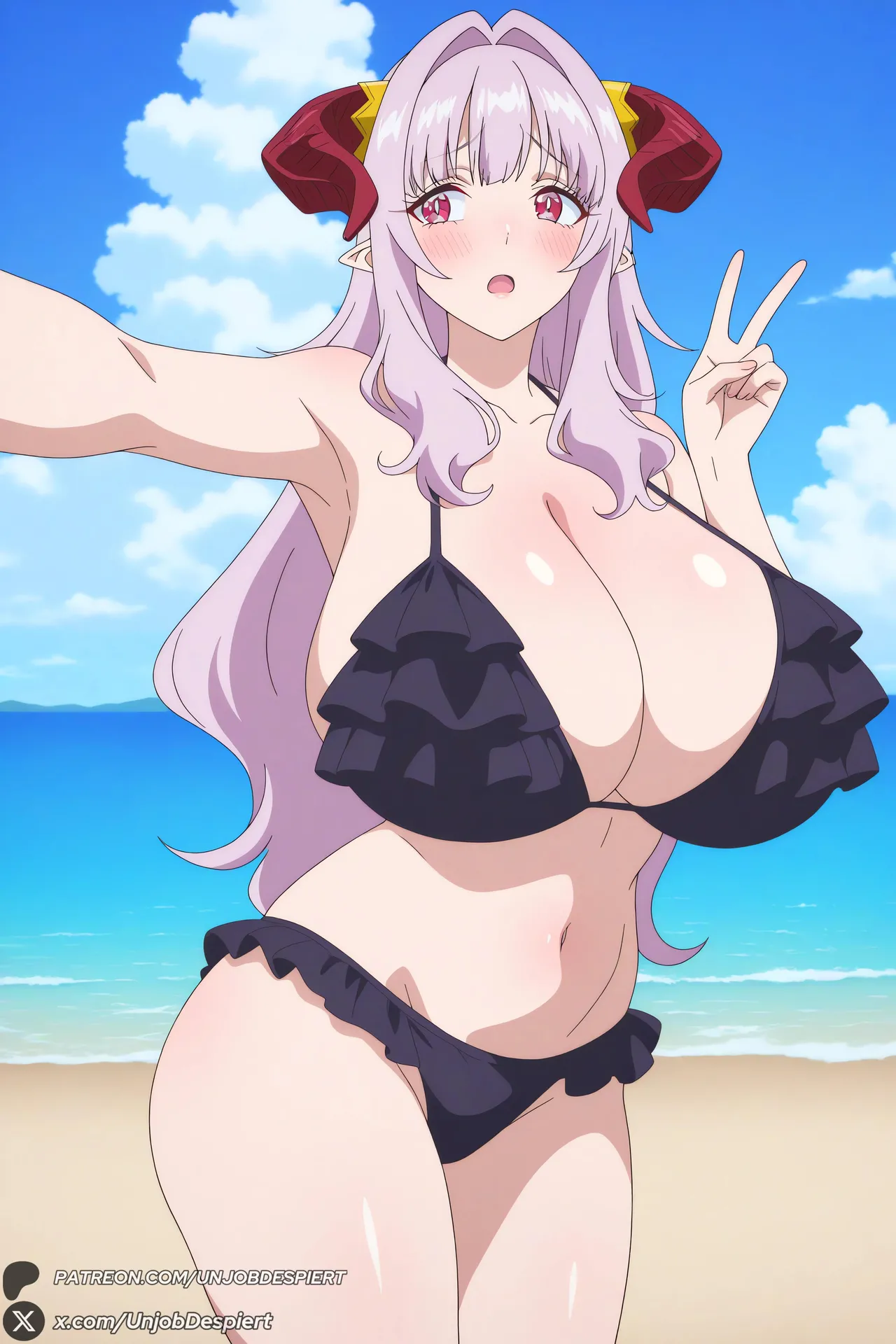 UnjobDespiert Lilim Zebul Kanan-sama Wa Akumade Choroi ZIP Patreon - Image 91