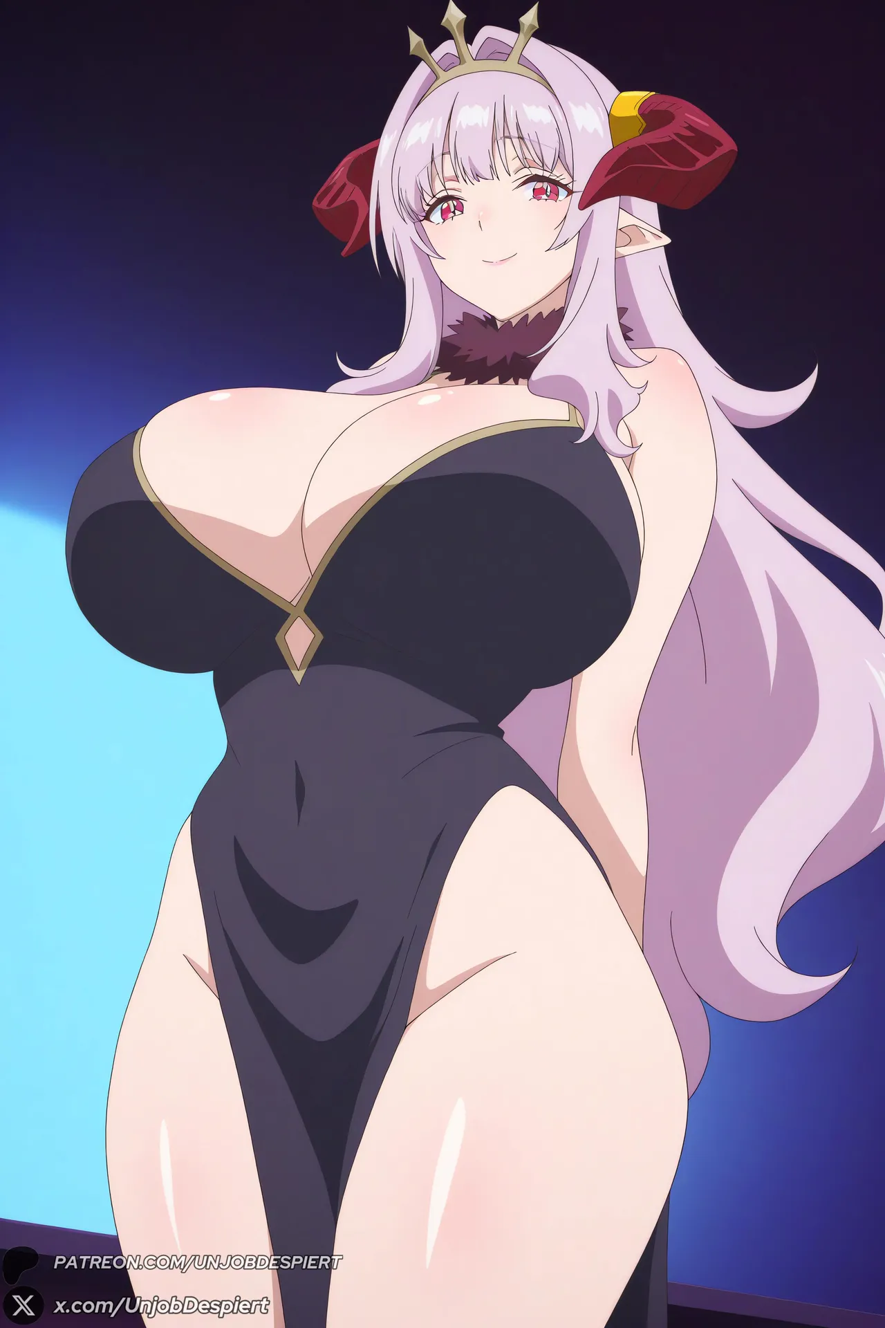 UnjobDespiert Lilim Zebul Kanan-sama Wa Akumade Choroi ZIP Patreon - Image 95