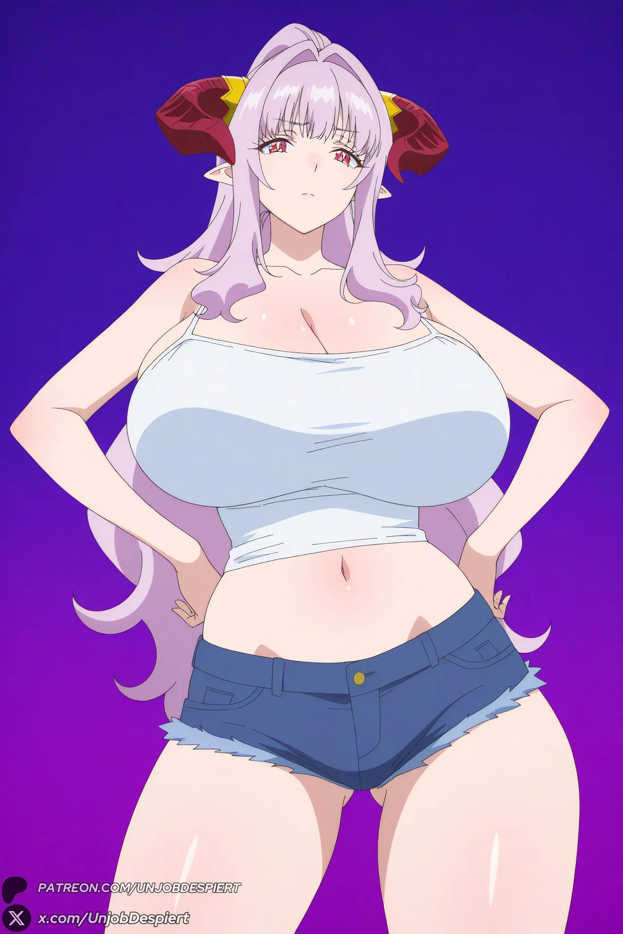 UnjobDespiert Lilim Zebul Kanan-sama Wa Akumade Choroi ZIP Patreon - Image 97