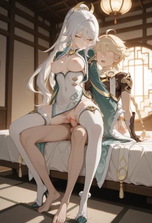 UnrealBeautyAIMIX NO.953V Zibai Genshin Impact Patreon - Page 45