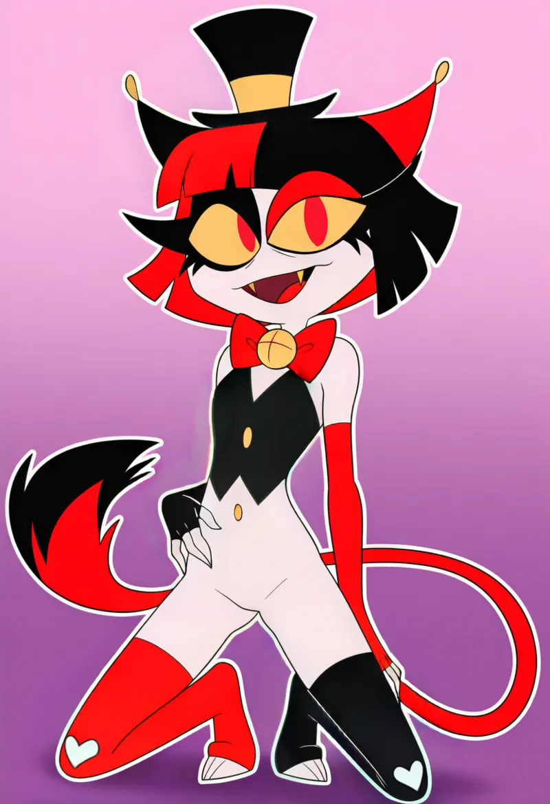 uo狐 我喜歡的腳色但是沒人畫 Hazbin Hotel 圖 - Image 1