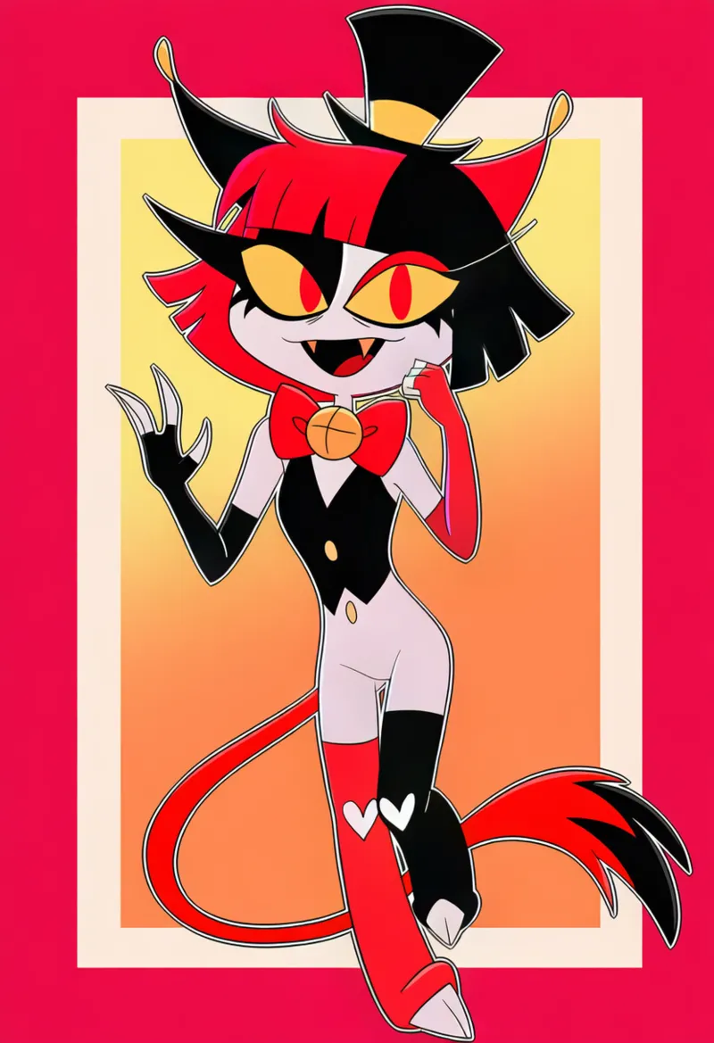 uo狐 我喜歡的腳色但是沒人畫 Hazbin Hotel 圖 - Image 3