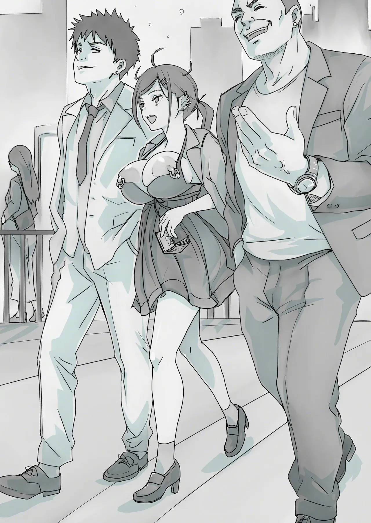 Urainutei Kuroinu Akumu no Gakuen Seikatsu Iinchou no Unmei Digitalai渣翻 - Image 34