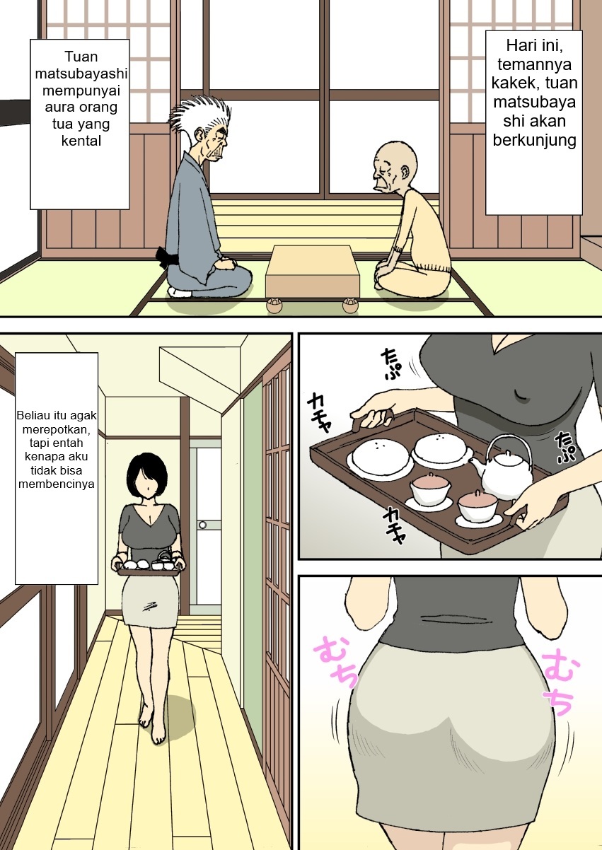 Urakan Oji-chan to Gifu to Giri no Musuko to, Kyonyuu Yome Part 1 Sub Indo - Image 20