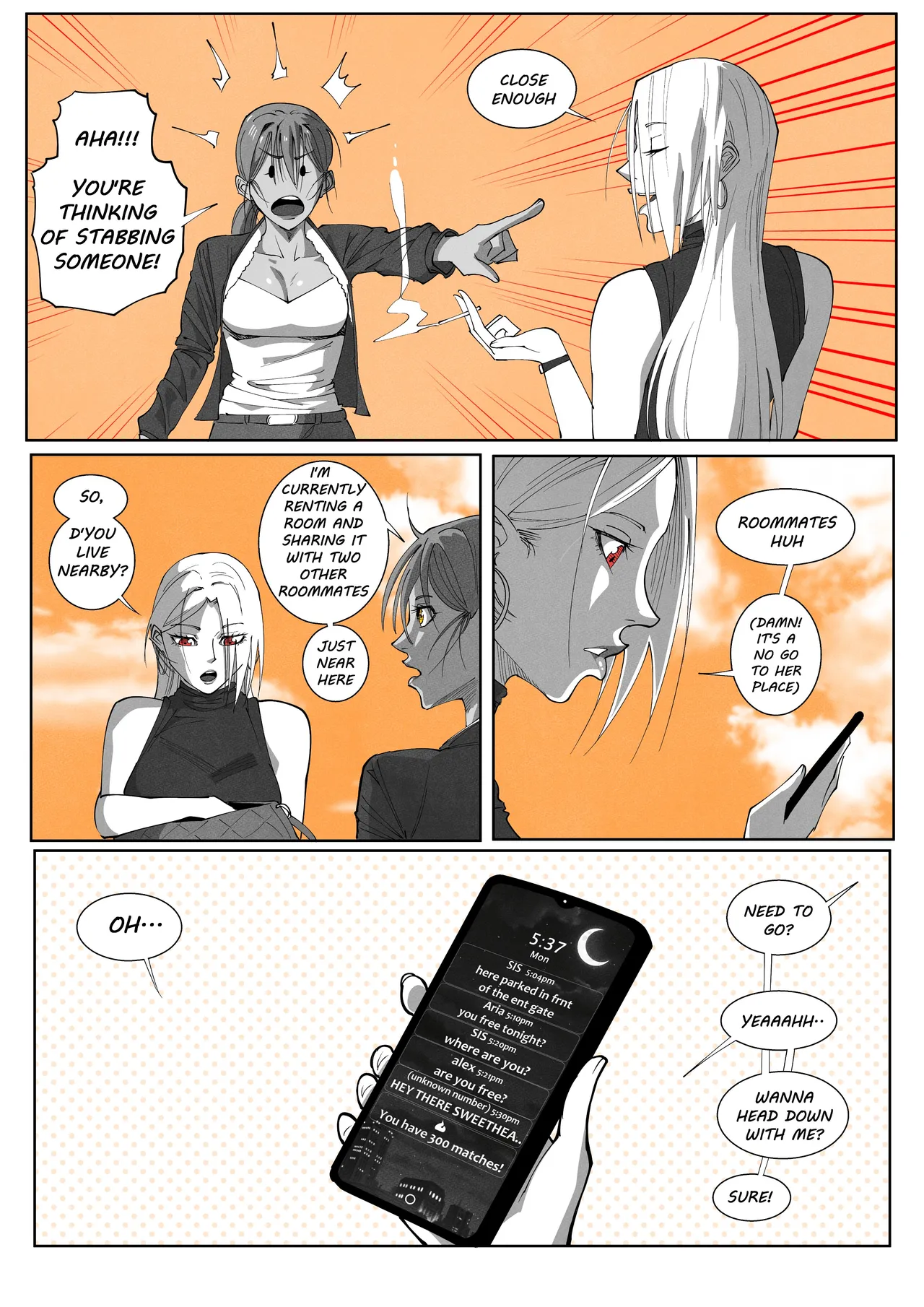 UselessBegging GNO Girls Night Out - Issue 02 publiccensoredongoing - Image 105