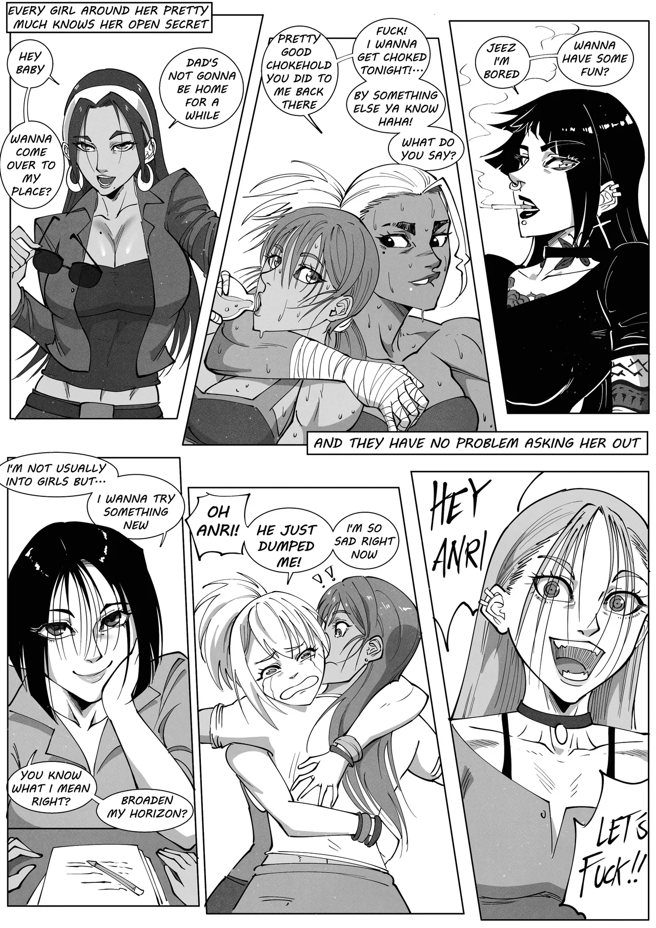 UselessBegging GNO Girls Night Out - Issue 02 publiccensoredongoing - Image 30