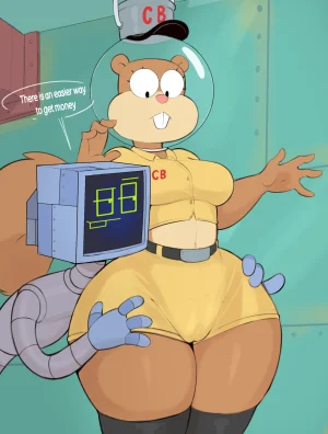 Usnarbit Sandy Cheeks Spongebob Squarepants - Page 25