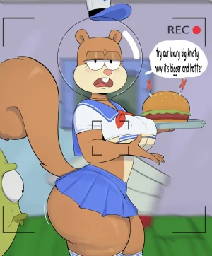 Usnarbit Sandy Cheeks Spongebob Squarepants - Page 7