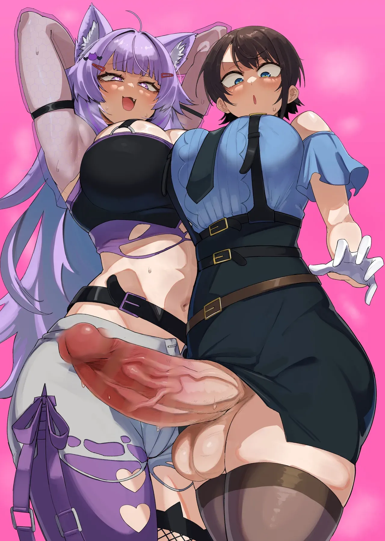 UU-ZONE NUEZOU SOFS Oozora Subaru, Nekomata Okayu Digital English Aishi21 Decensored - Image 38