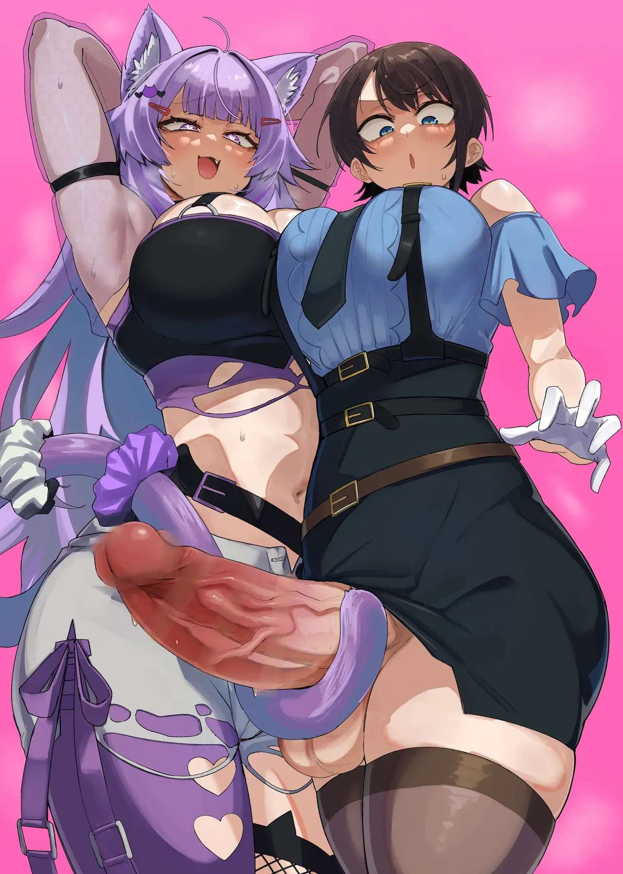 UU-ZONE NUEZOU SOFS Oozora Subaru, Nekomata Okayu Digital English Aishi21 Decensored - Image 39