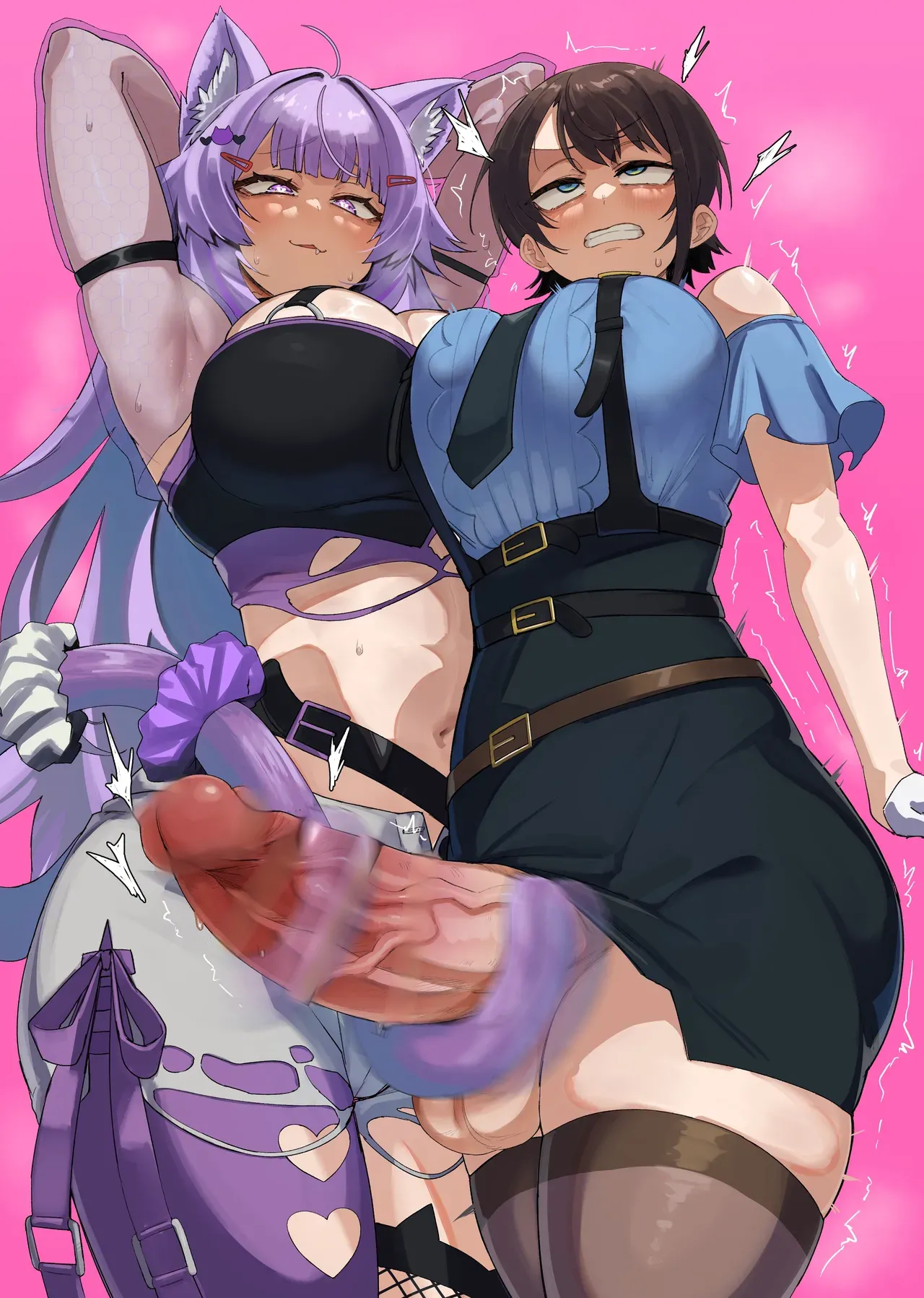 UU-ZONE NUEZOU SOFS Oozora Subaru, Nekomata Okayu Digital English Aishi21 Decensored - Image 40