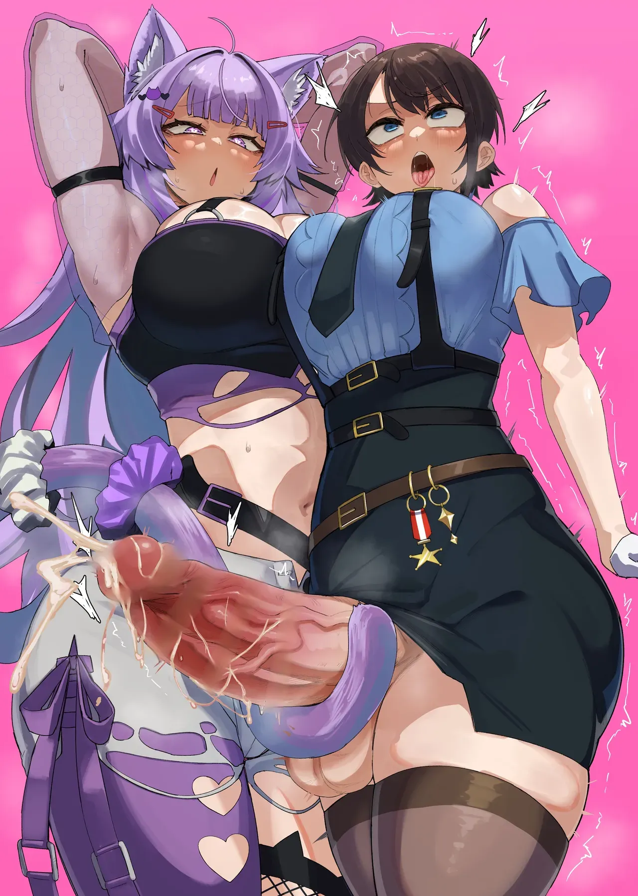 UU-ZONE NUEZOU SOFS Oozora Subaru, Nekomata Okayu Digital English Aishi21 Decensored - Image 41