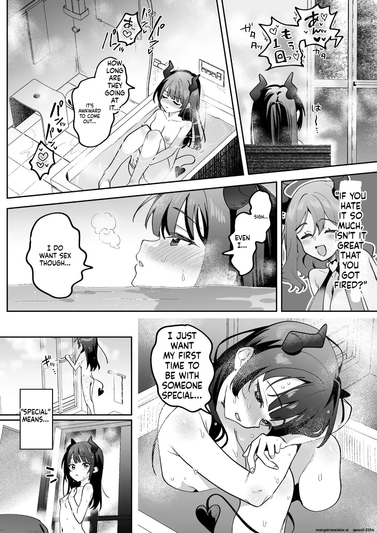 Uzura Frontier Mukimoto Koko Inran Succubus to Shojo Succubus o Hirottara... Digital SCANMTL - Image 13