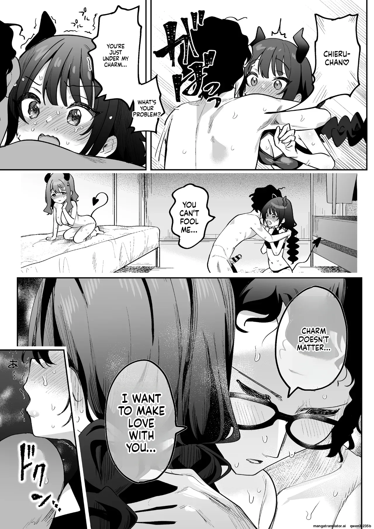Uzura Frontier Mukimoto Koko Inran Succubus to Shojo Succubus o Hirottara... Digital SCANMTL - Image 38