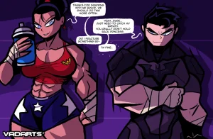 VADARTS Training Session Justice League