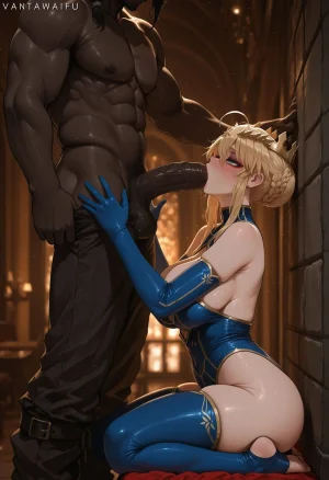 Vantawaifu Artoria Pendragon BBC - Page 129