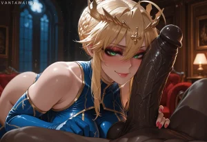 Vantawaifu Artoria Pendragon BBC - Page 56