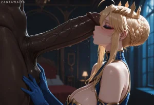 Vantawaifu Artoria Pendragon BBC - Page 74