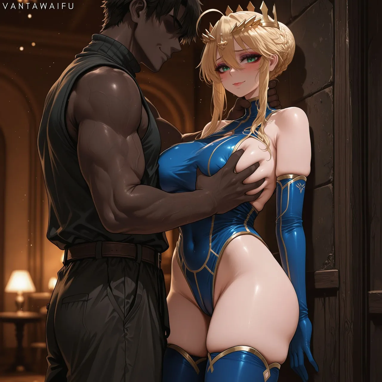 Vantawaifu Artoria Pendragon BBC - Image 7