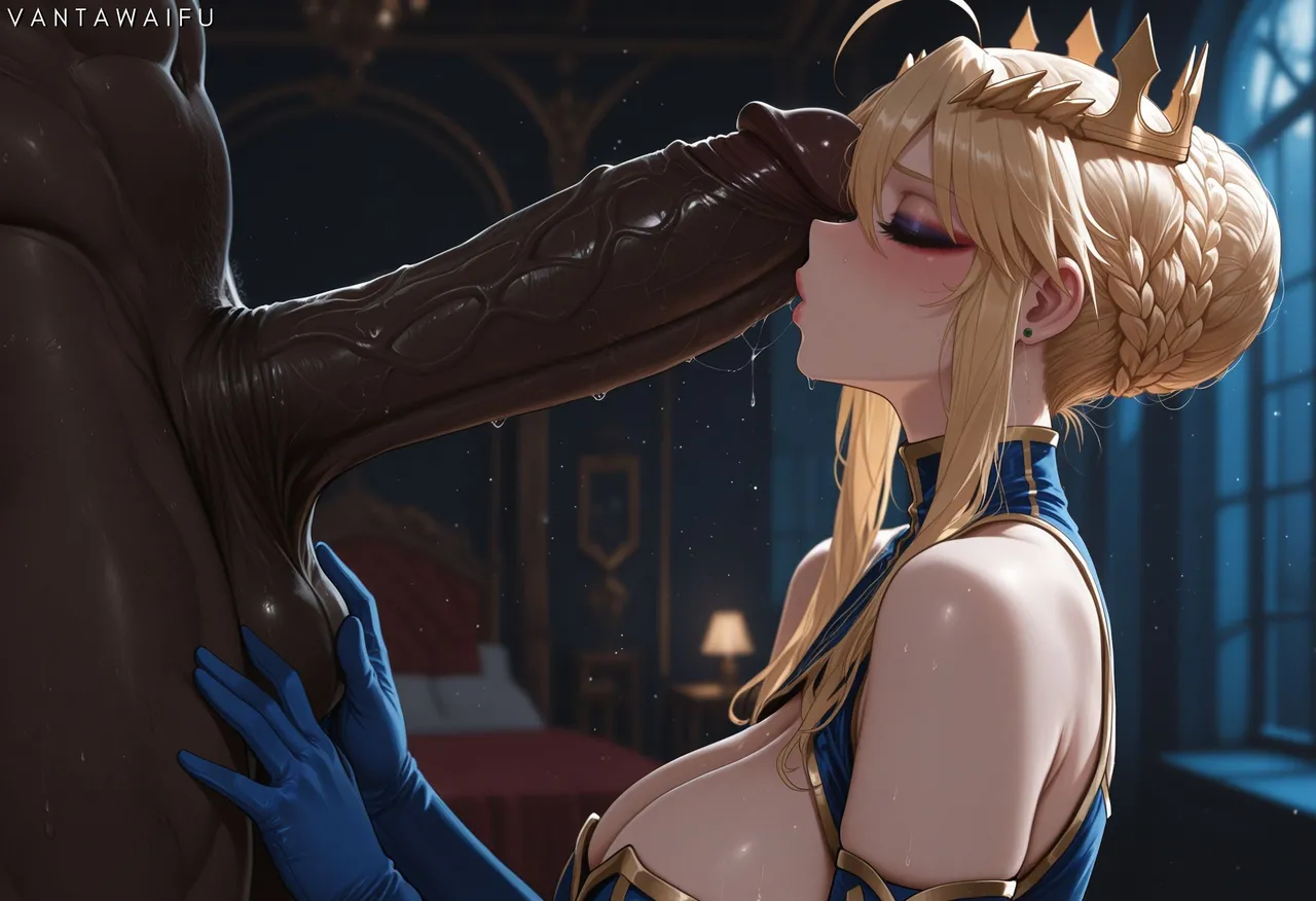 Vantawaifu Artoria Pendragon BBC - Image 74
