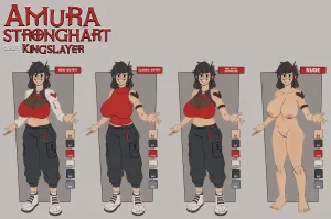 various Amura Stronghart OC by OmpongWorks - Page 56