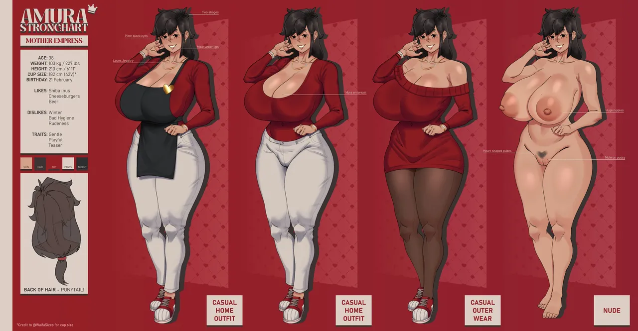 various Amura Stronghart OC by OmpongWorks - Image 368