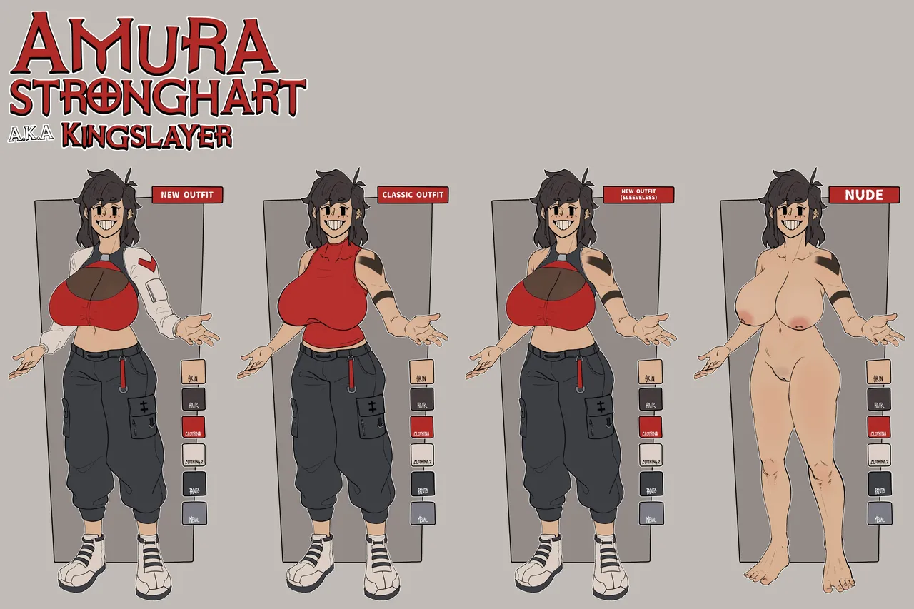 various Amura Stronghart OC by OmpongWorks - Image 56